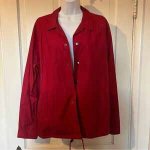 Forever 21 Red Utility Jacket